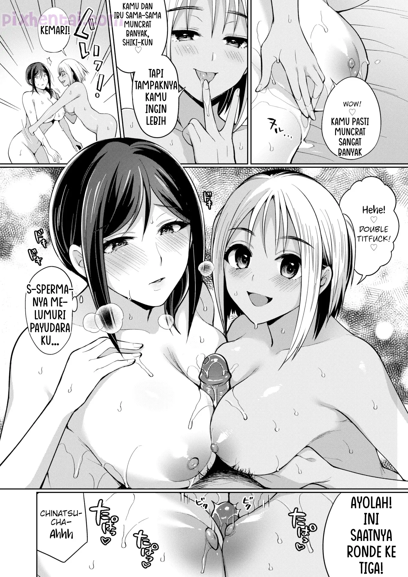 Komik hentai xxx manga sex bokep Everlasting Summer Island 1 4 Godaan seorang Gadis beserta Ibunya yang Janda 45
